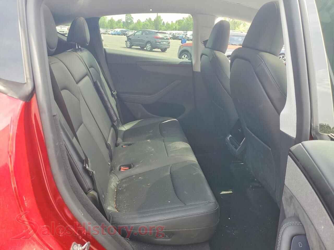 2026 TESLA MODEL Y VIN 7SAYGDEE1TF331446, odometer mileage
