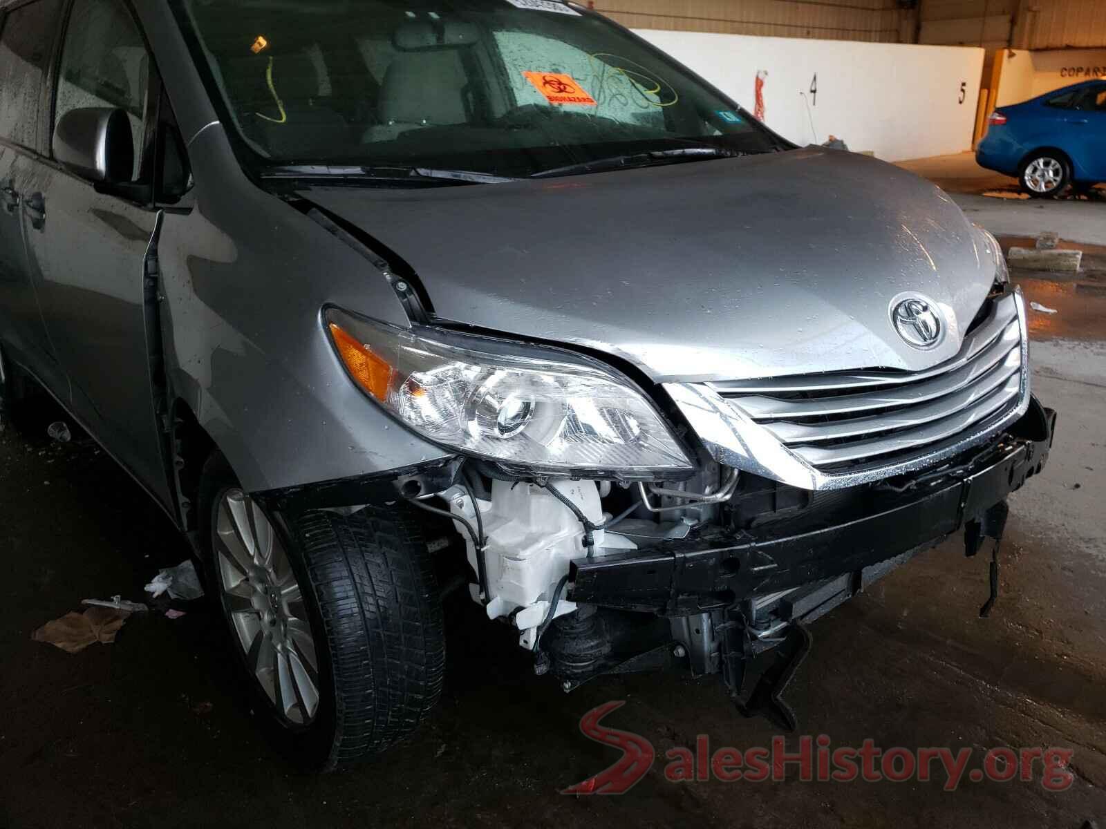 5TDJZ3DC1HS177522 2017 TOYOTA SIENNA