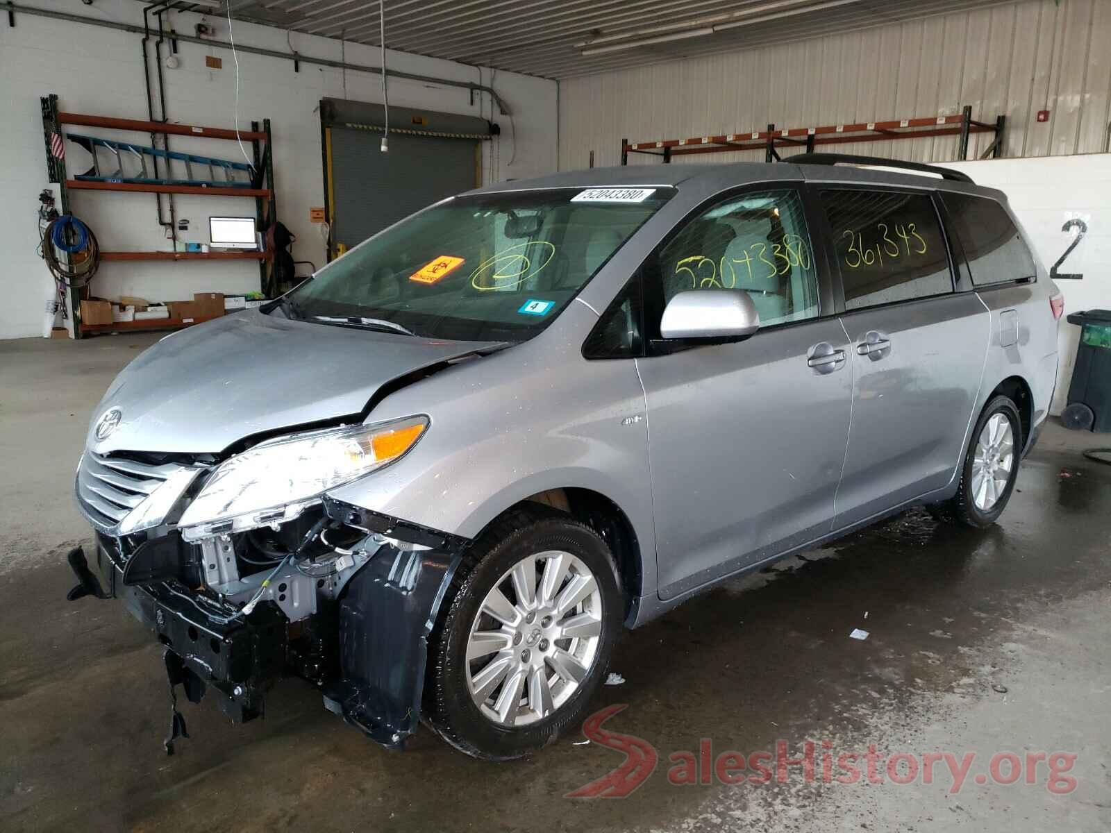 5TDJZ3DC1HS177522 2017 TOYOTA SIENNA