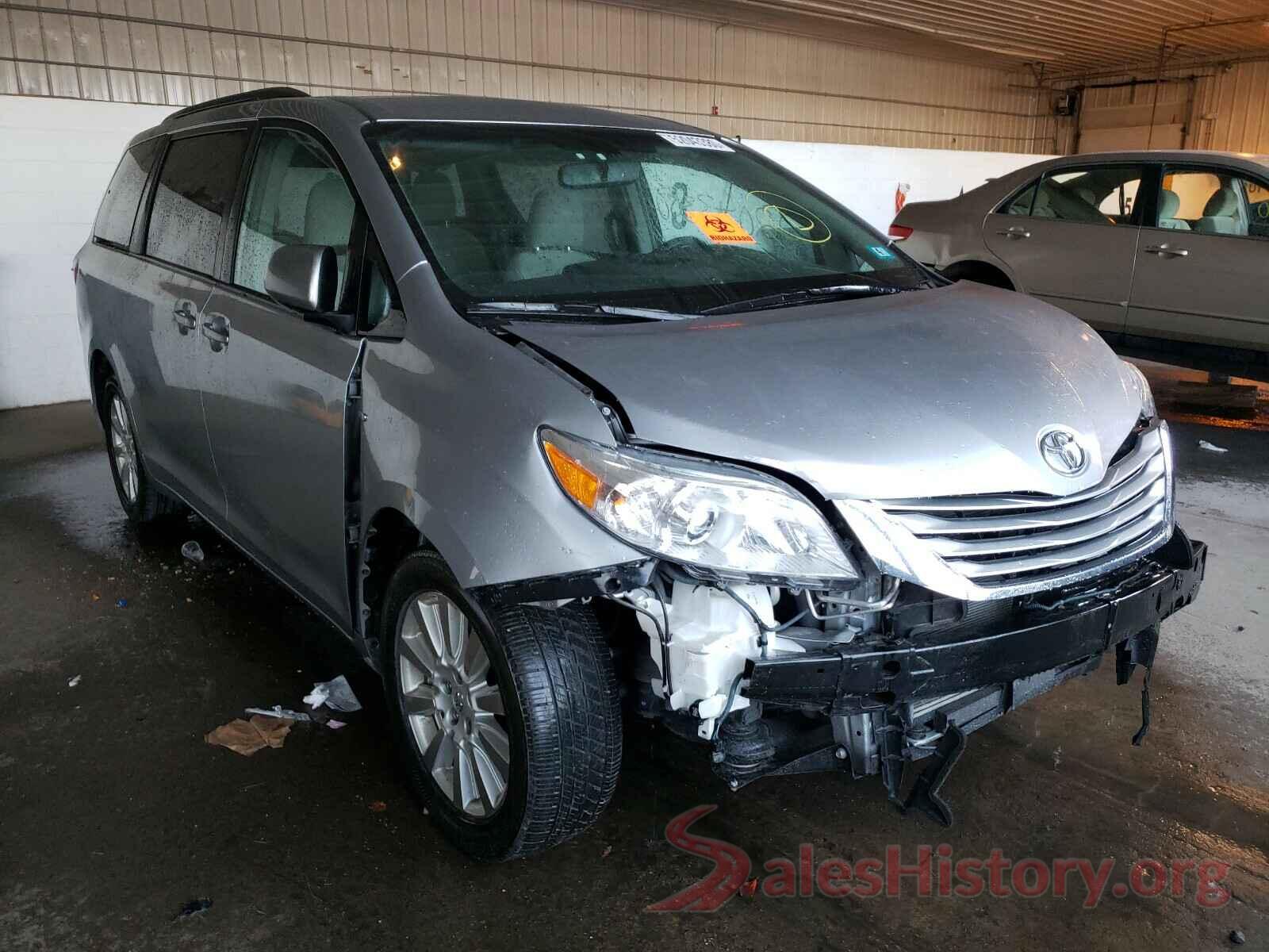 5TDJZ3DC1HS177522 2017 TOYOTA SIENNA