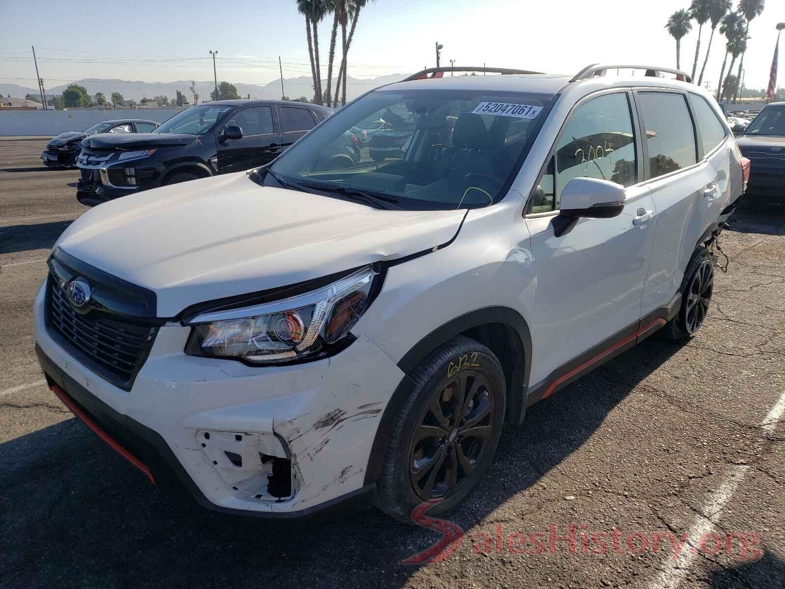 JF2SKAKC9KH558192 2019 SUBARU FORESTER