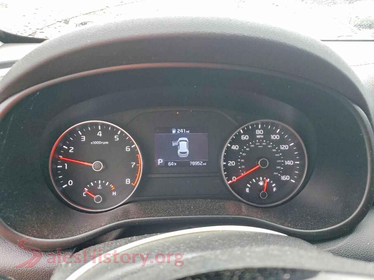 2021 KIA SPORTAGE VIN KNDPMCAC1M7922142, interior center console