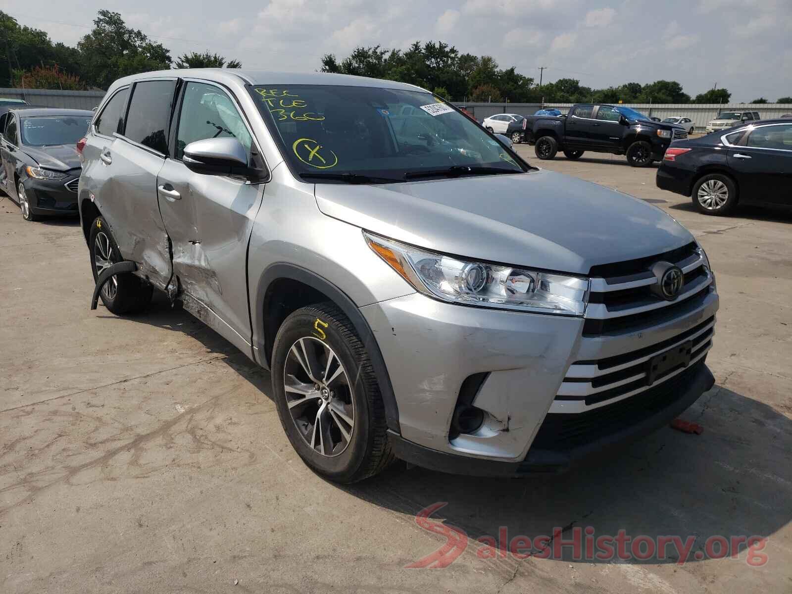 5TDZZRFH0JS251081 2018 TOYOTA HIGHLANDER