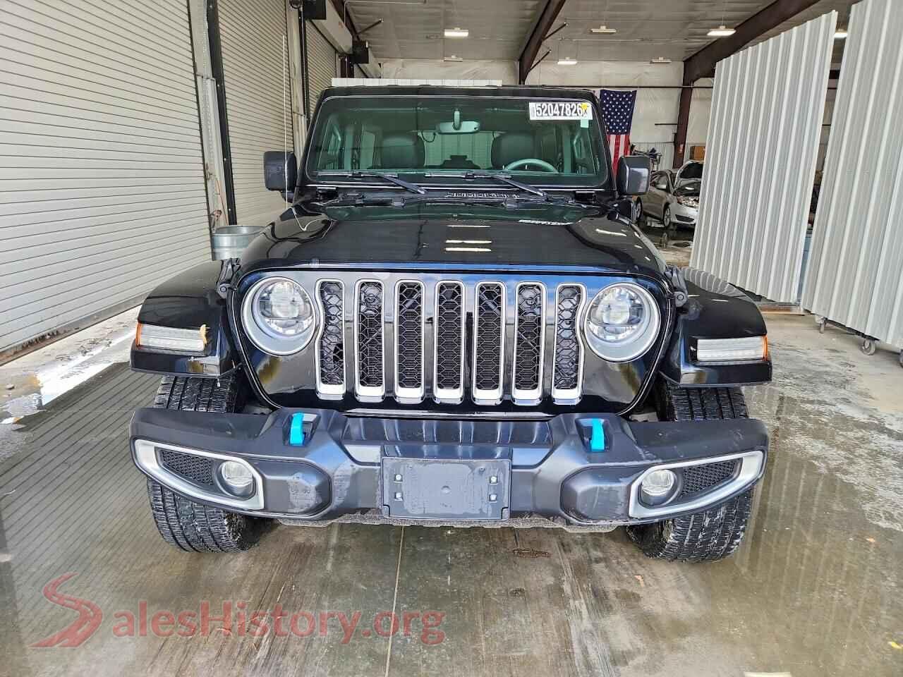 2023 JEEP WRANGLER VIN 1C4JJXP67PW580942, rear view