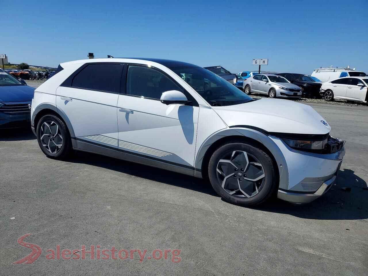 2024 HYUNDAI IONIQ VIN KM8KR4DE0RU304989, rear 3/4 view