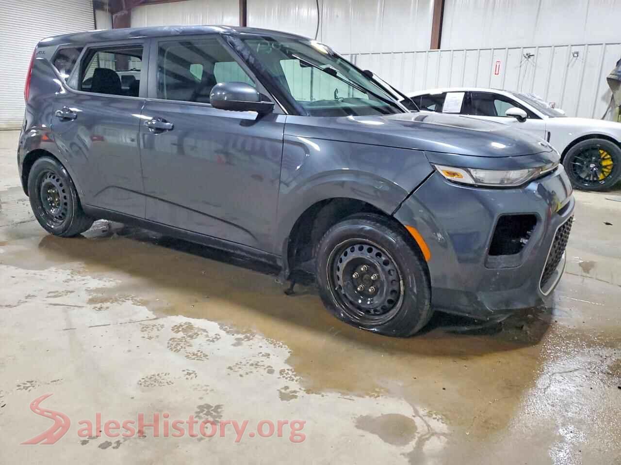 2021 KIA SOUL VIN KNDJ23AU7M7737209, rear 3/4 view