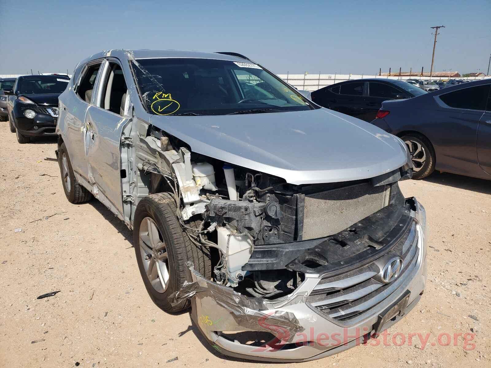 5XYZU3LB9JG570827 2018 HYUNDAI SANTA FE