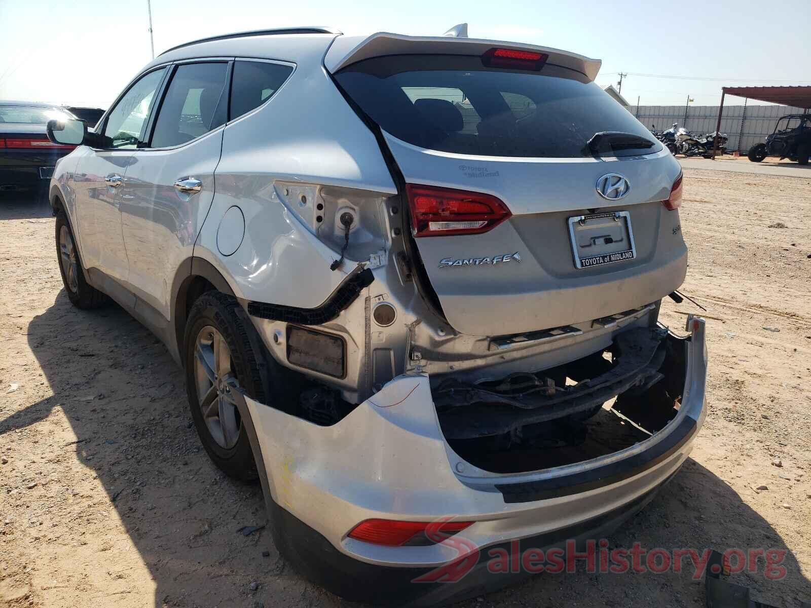 5XYZU3LB9JG570827 2018 HYUNDAI SANTA FE