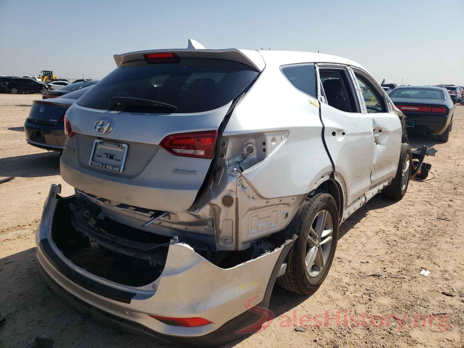 5XYZU3LB9JG570827 2018 HYUNDAI SANTA FE