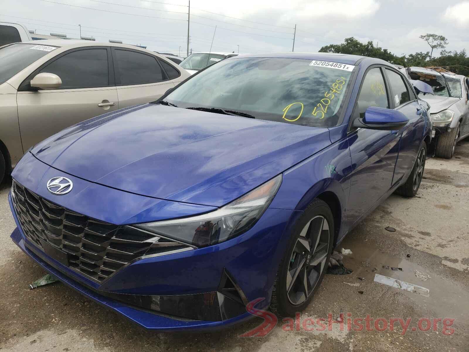 5NPLP4AG6MH015493 2021 HYUNDAI ELANTRA