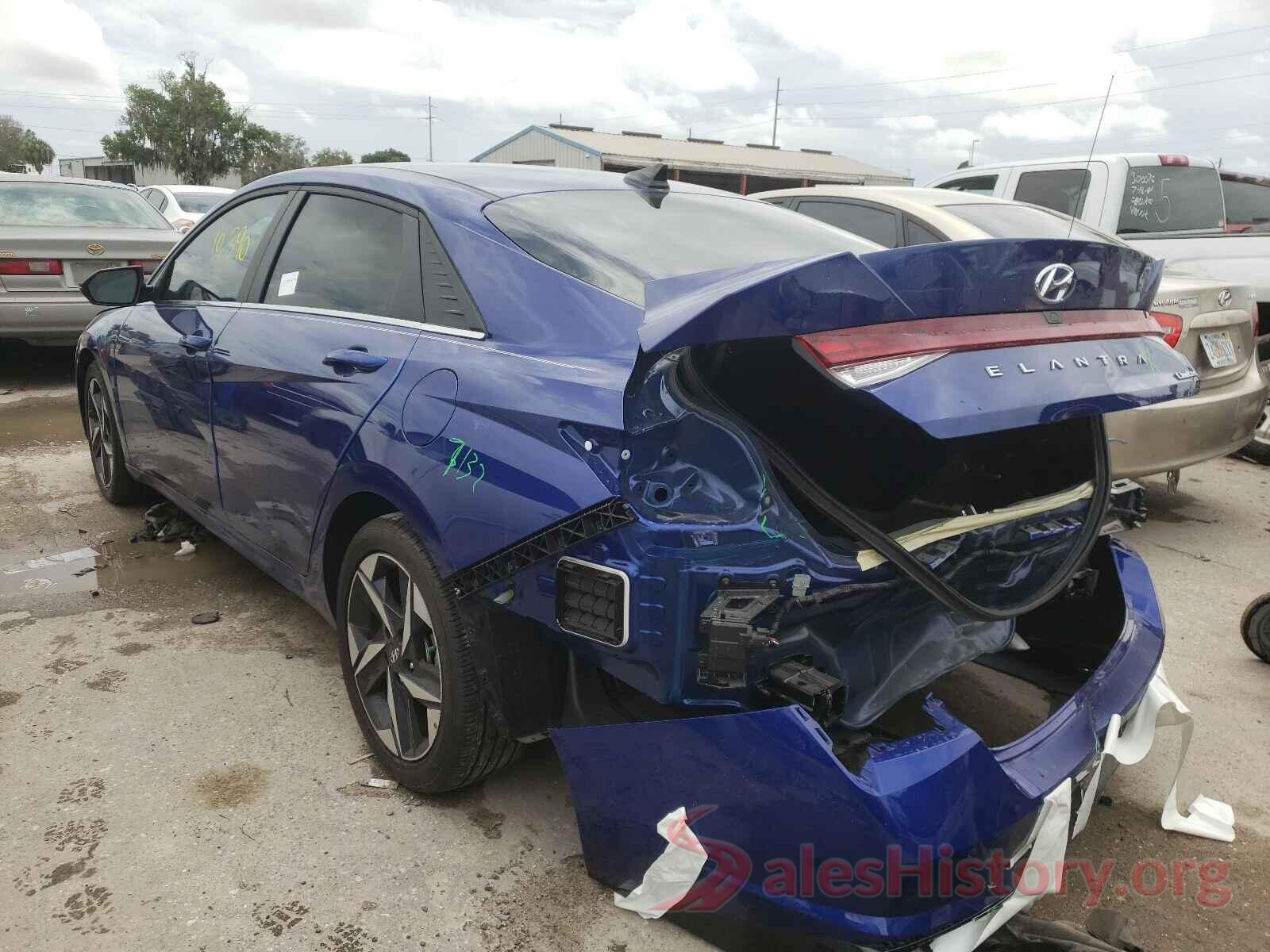 5NPLP4AG6MH015493 2021 HYUNDAI ELANTRA