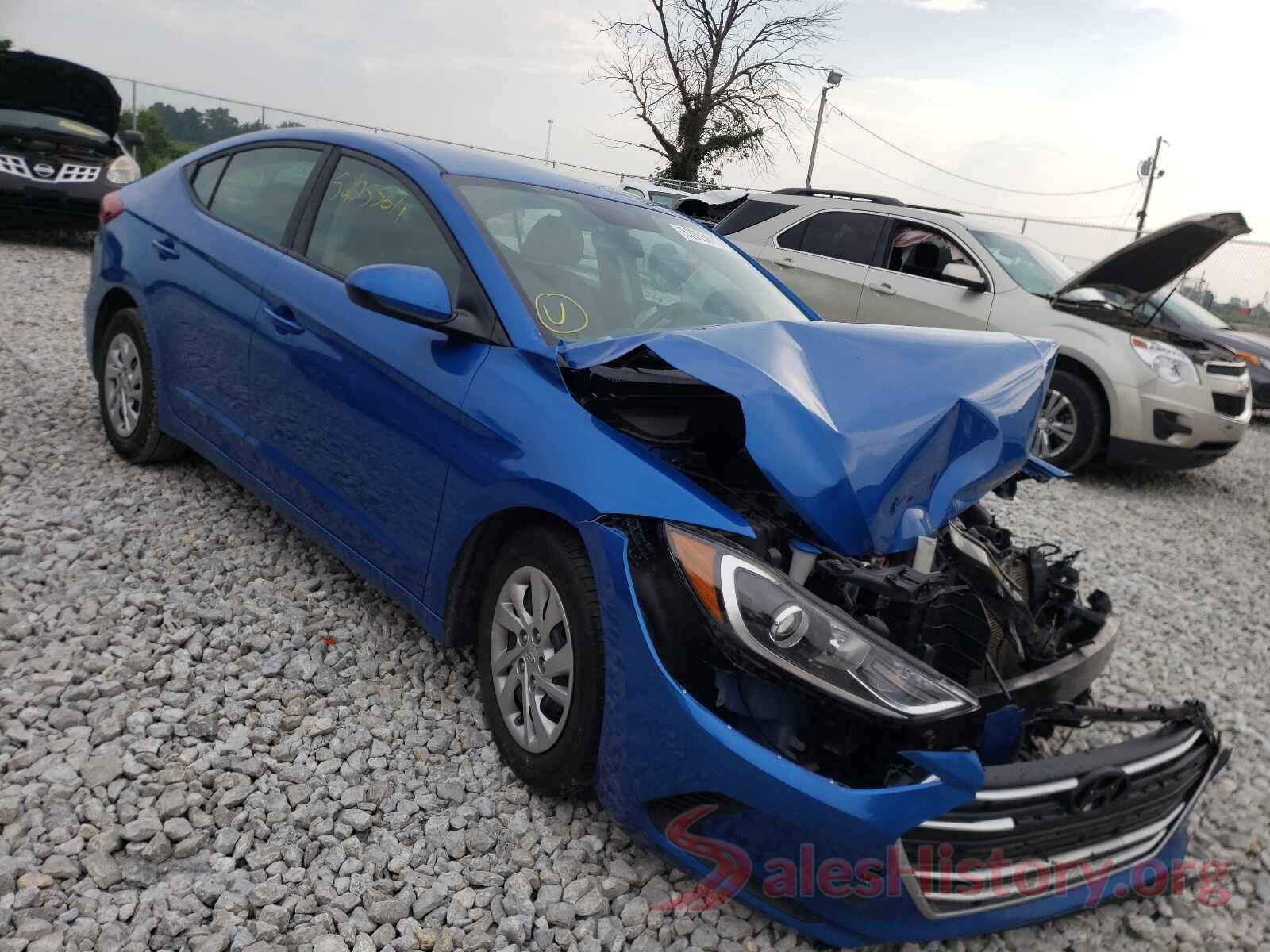 KMHD74LF7HU061088 2017 HYUNDAI ELANTRA