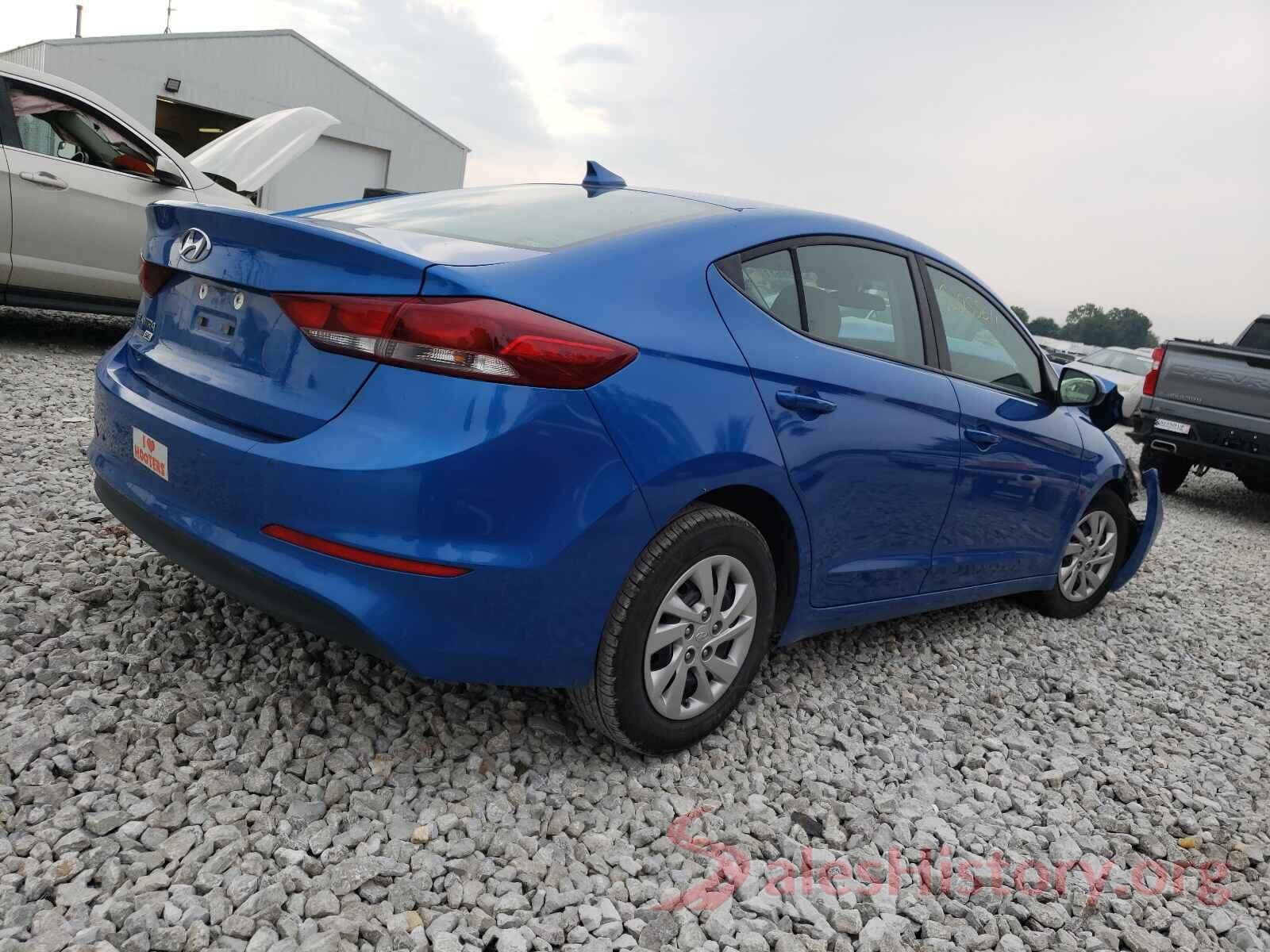 KMHD74LF7HU061088 2017 HYUNDAI ELANTRA