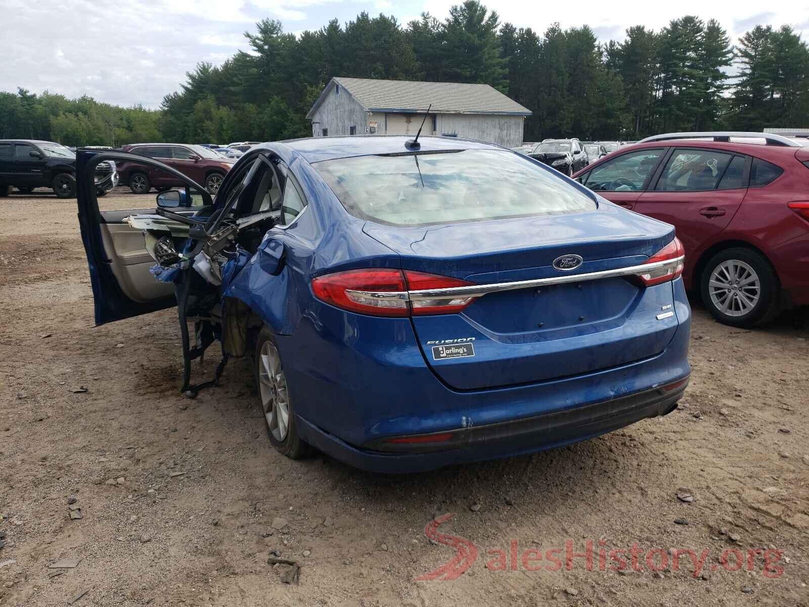 3FA6P0HD9HR173272 2017 FORD FUSION