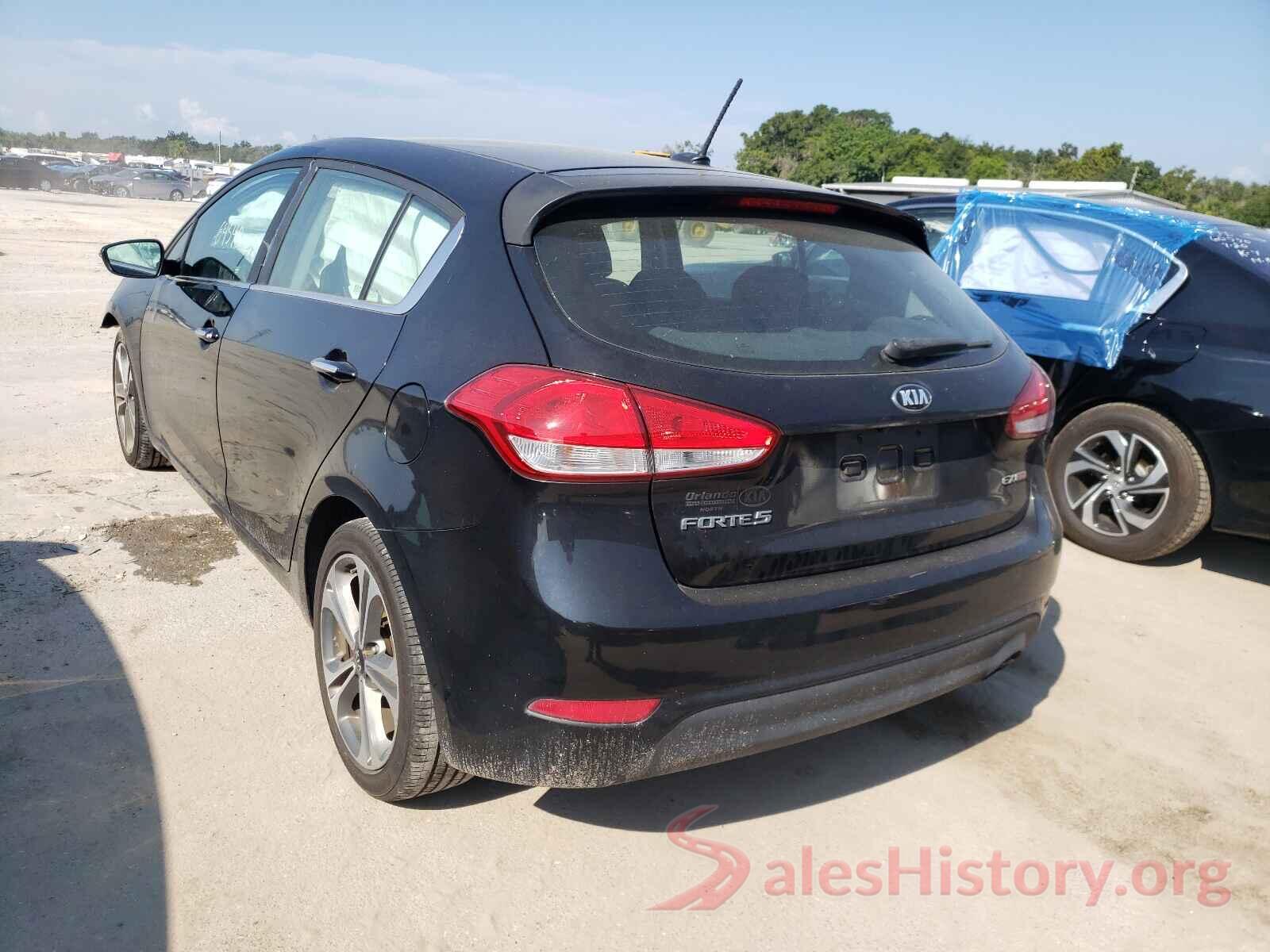 KNAFX5A8XG5593058 2016 KIA FORTE