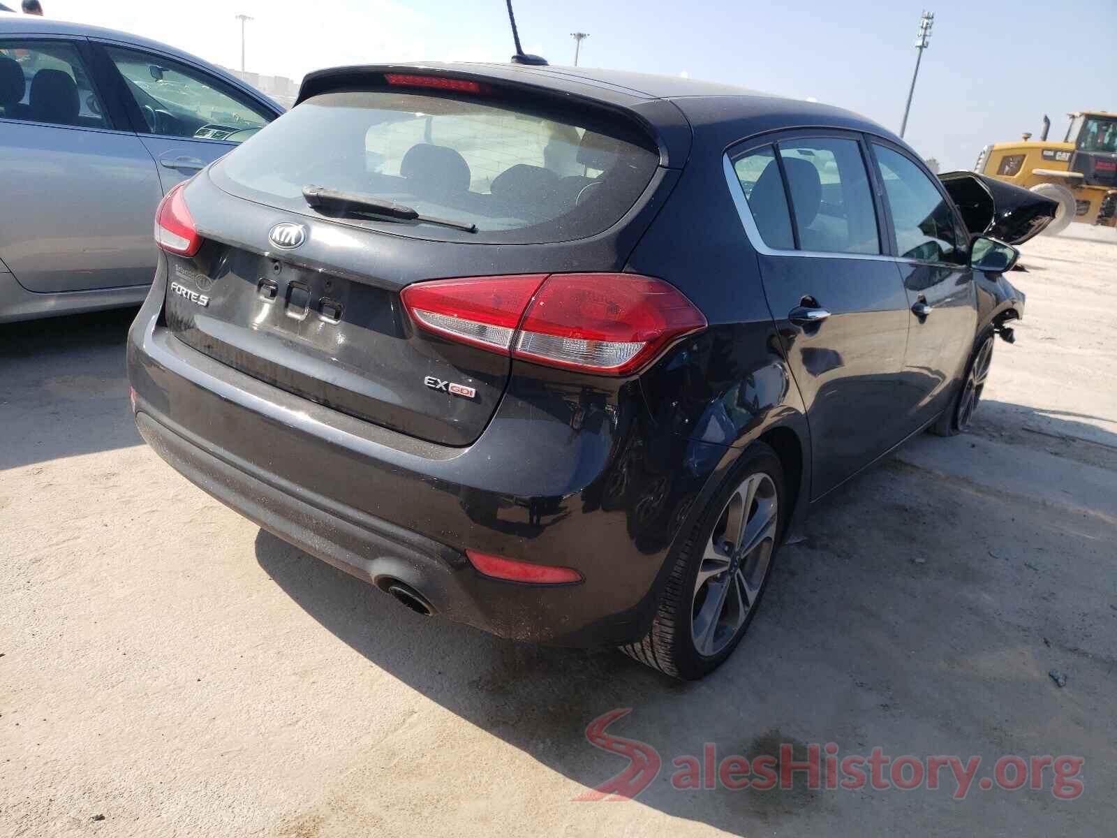 KNAFX5A8XG5593058 2016 KIA FORTE