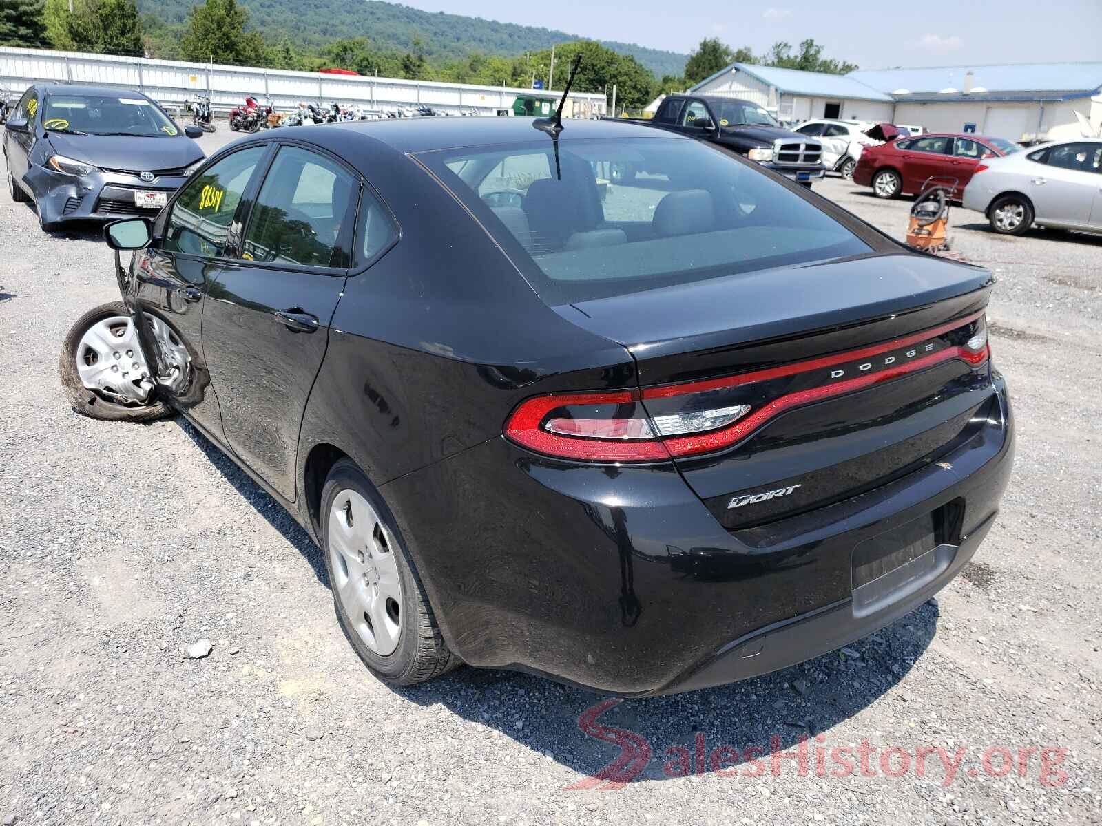 1C3CDFAA6GD540603 2016 DODGE DART