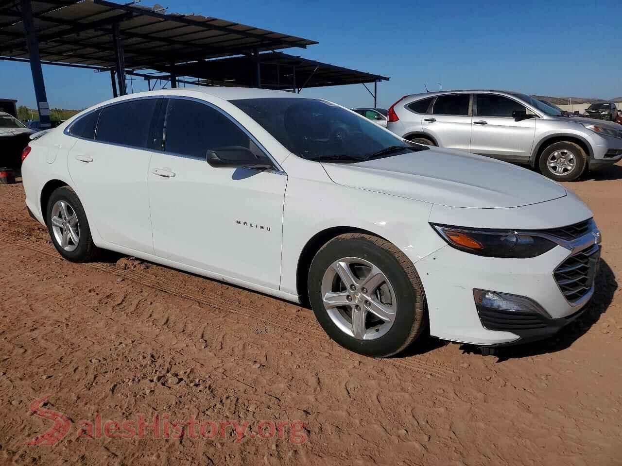 2022 CHEVROLET MALIBU VIN 1G1ZB5ST0NF191258, rear 3/4 view