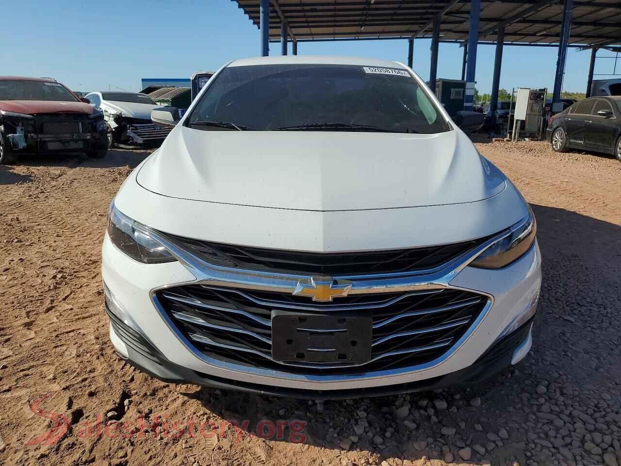 2022 CHEVROLET MALIBU VIN 1G1ZB5ST0NF191258, rear view