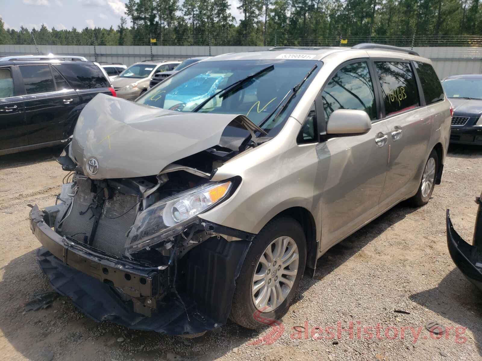 5TDYK3DC3GS729605 2016 TOYOTA SIENNA