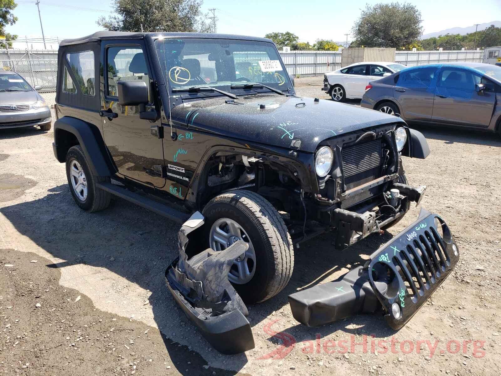 1C4AJWAG2HL621959 2017 JEEP WRANGLER