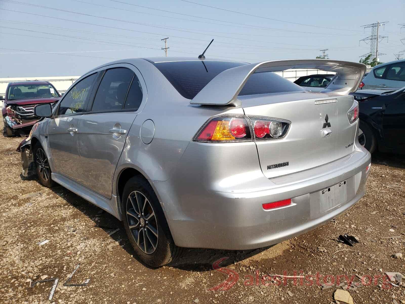 JA32U2FU7HU006559 2017 MITSUBISHI LANCER