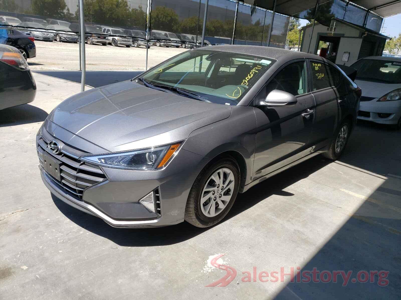 5NPD74LF8LH502153 2020 HYUNDAI ELANTRA