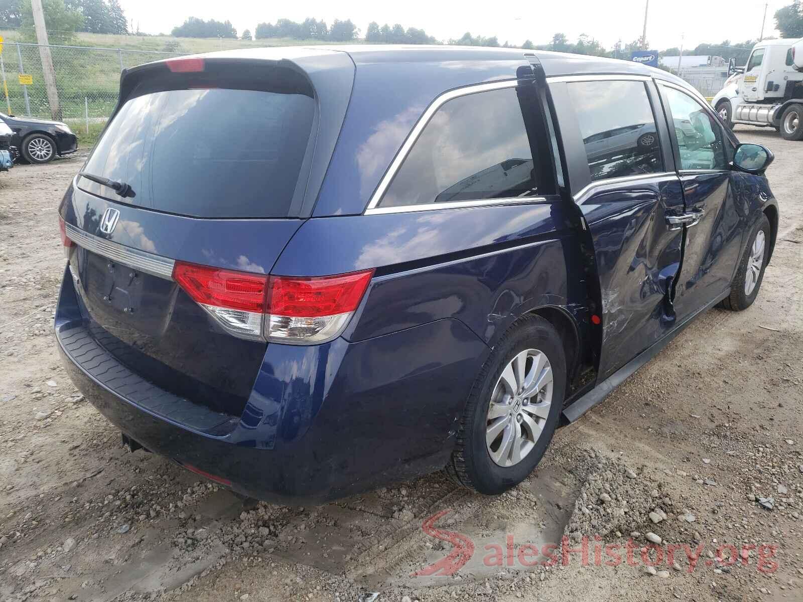 5FNRL5H44GB086976 2016 HONDA ODYSSEY