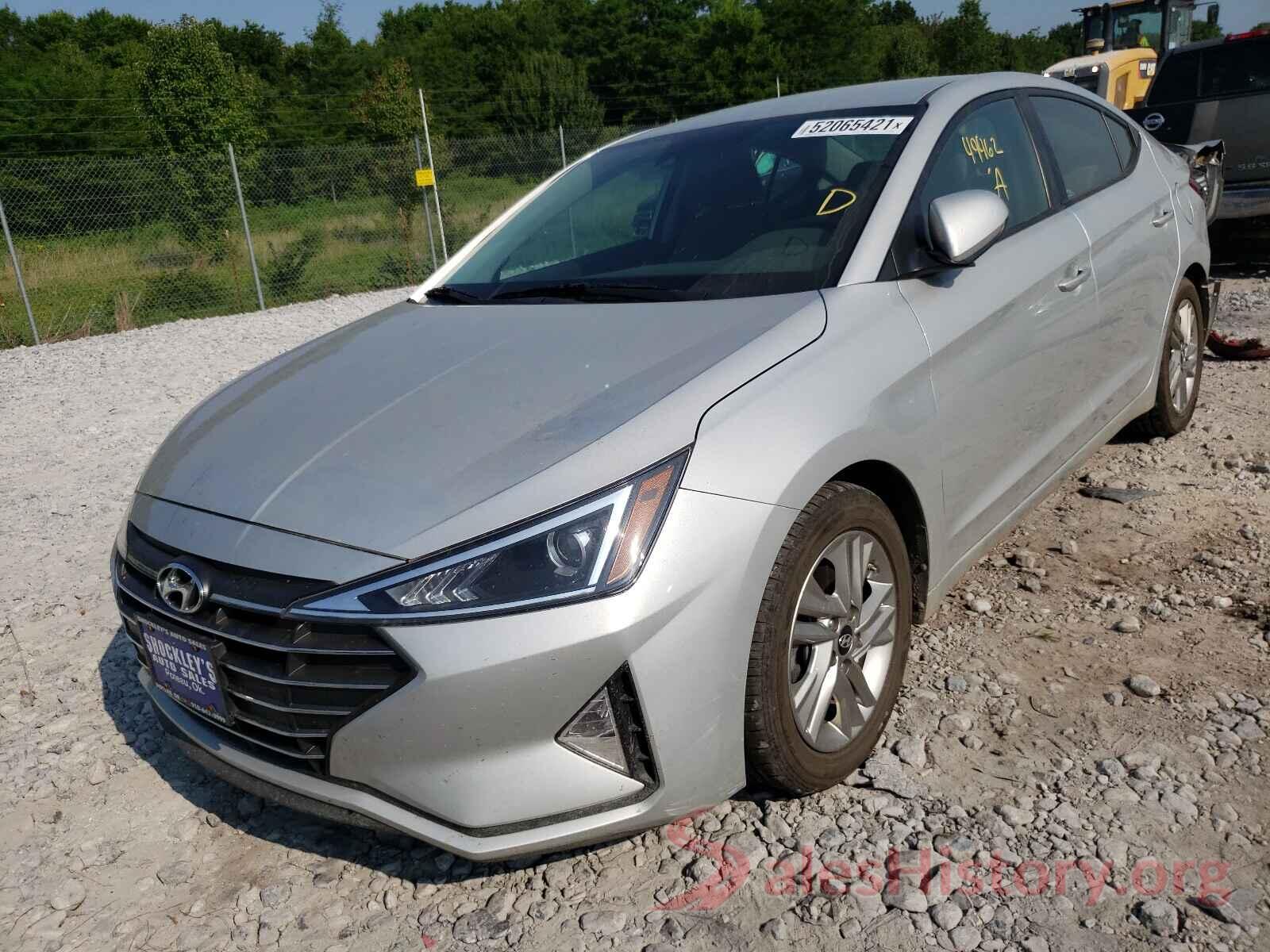 5NPD84LF3KH480820 2019 HYUNDAI ELANTRA