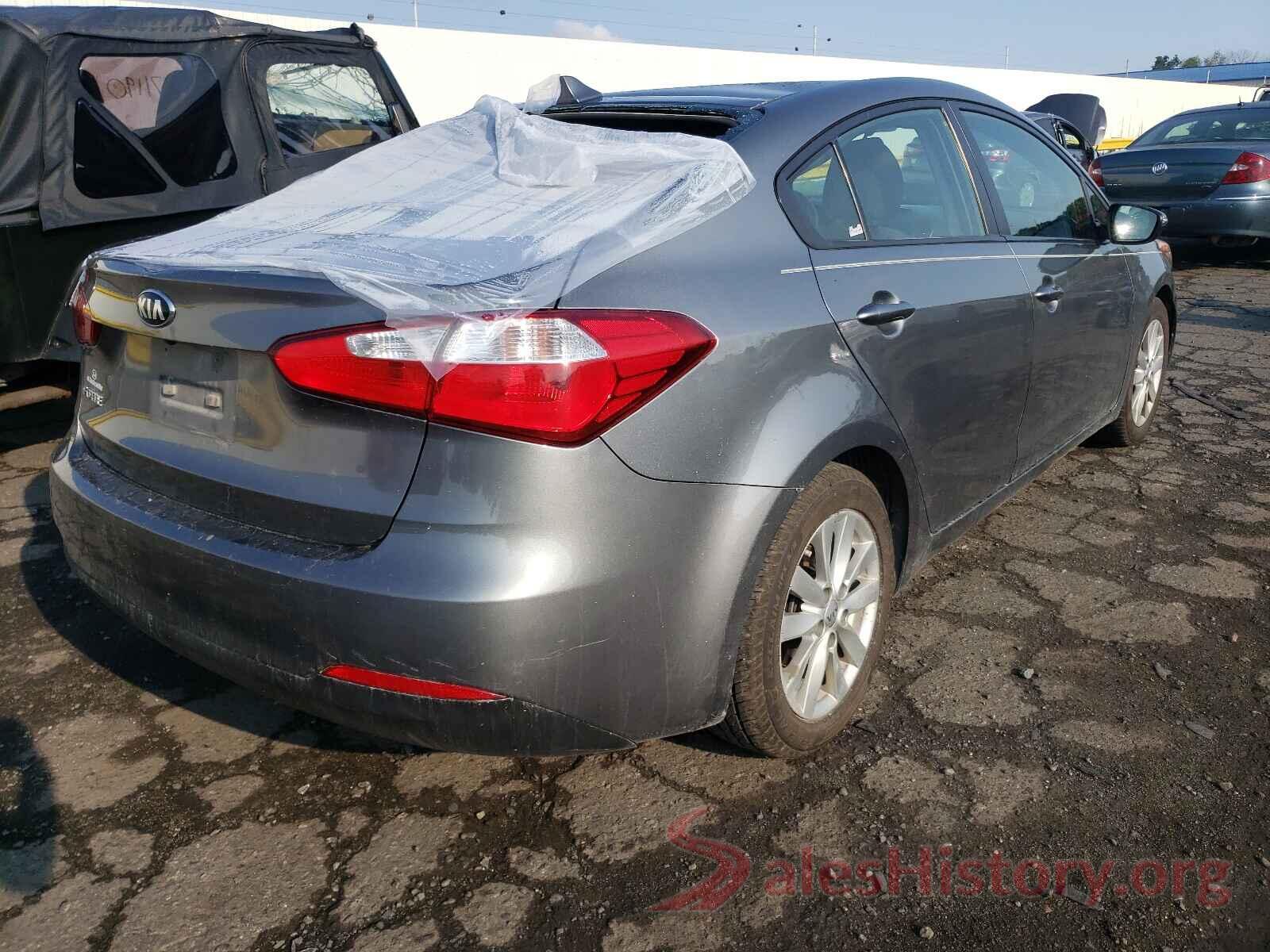 KNAFX4A60G5445395 2016 KIA FORTE