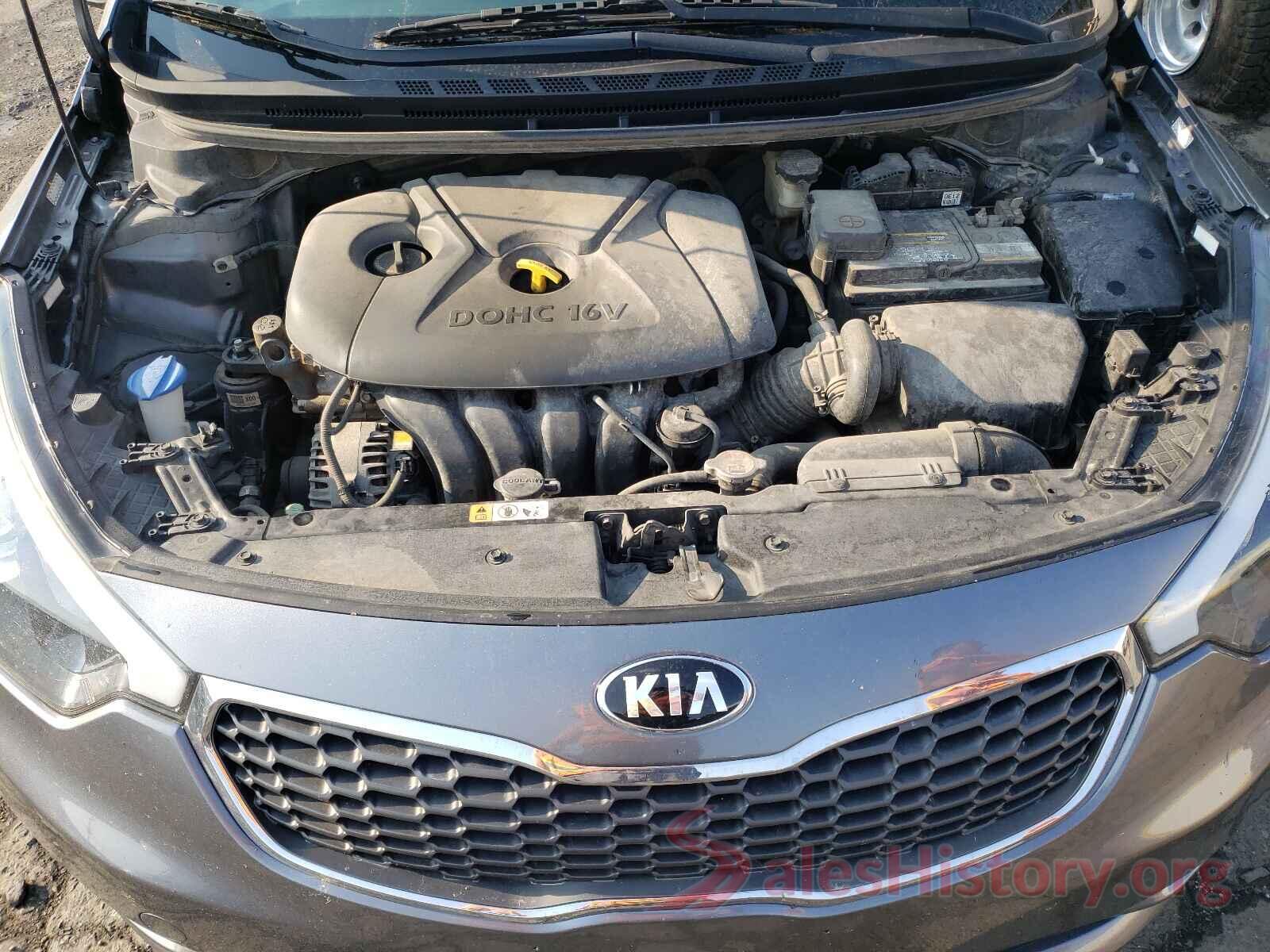 KNAFX4A60G5445395 2016 KIA FORTE