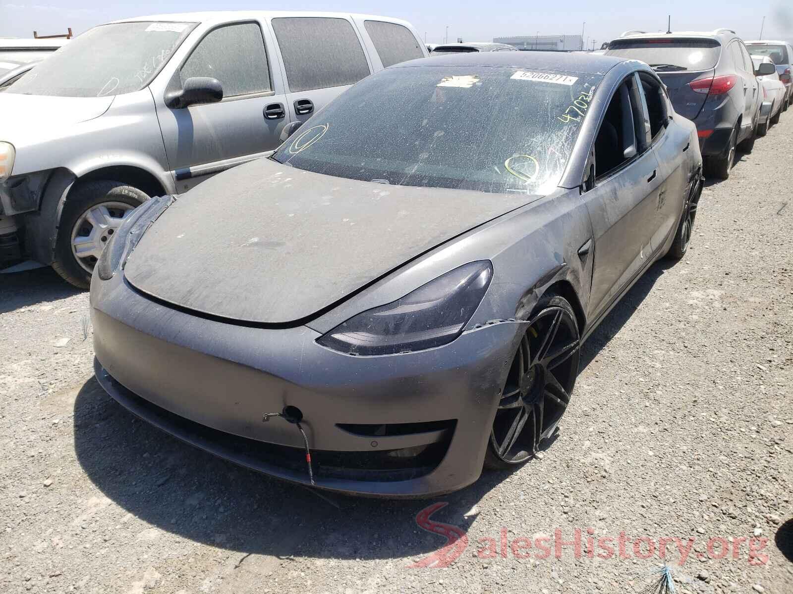 5YJ3E1EA5JF095227 2018 TESLA MODEL 3