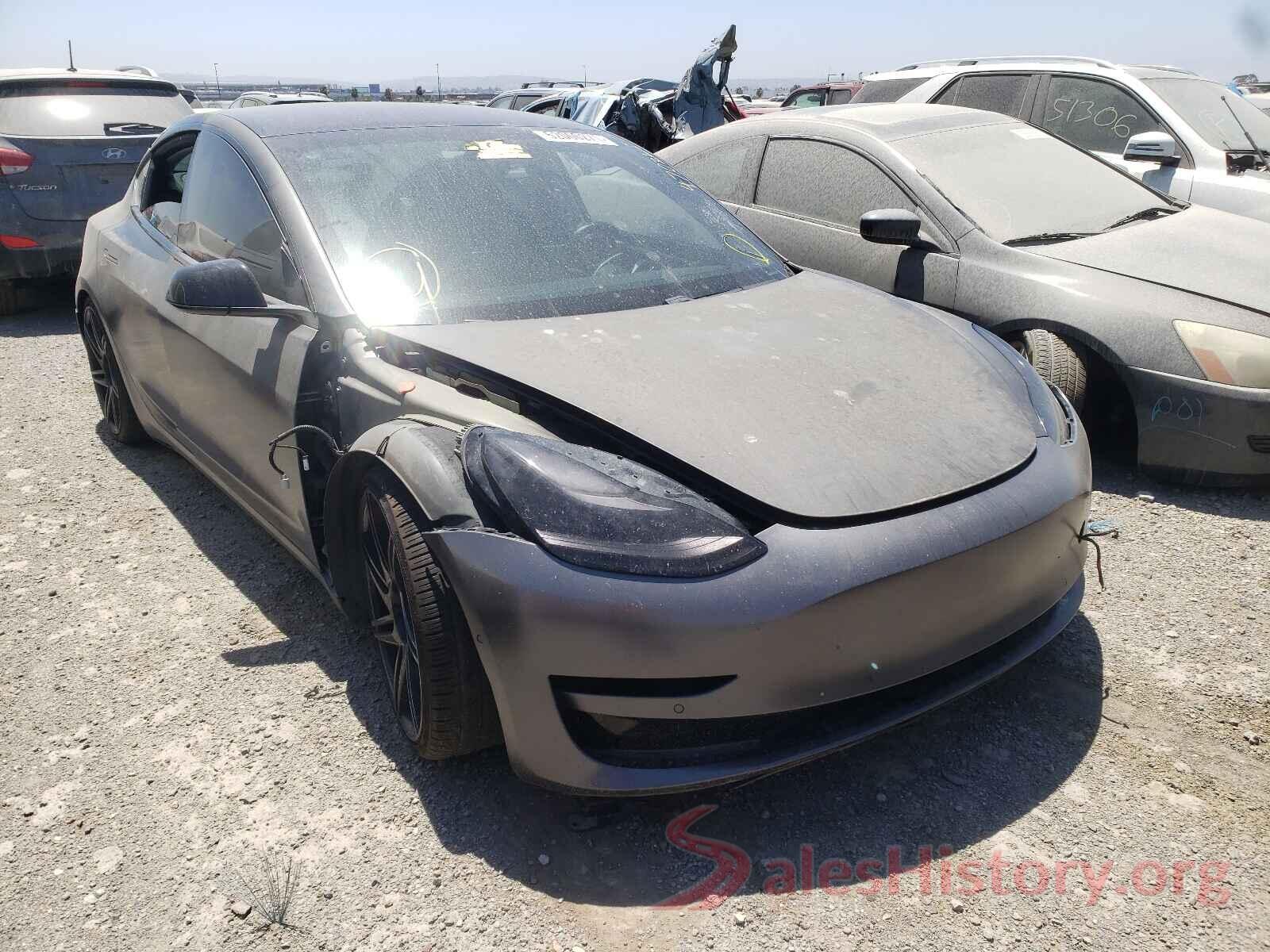 5YJ3E1EA5JF095227 2018 TESLA MODEL 3