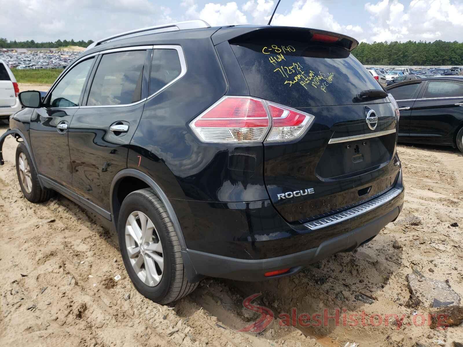 KNMAT2MV0GP622600 2016 NISSAN ROGUE