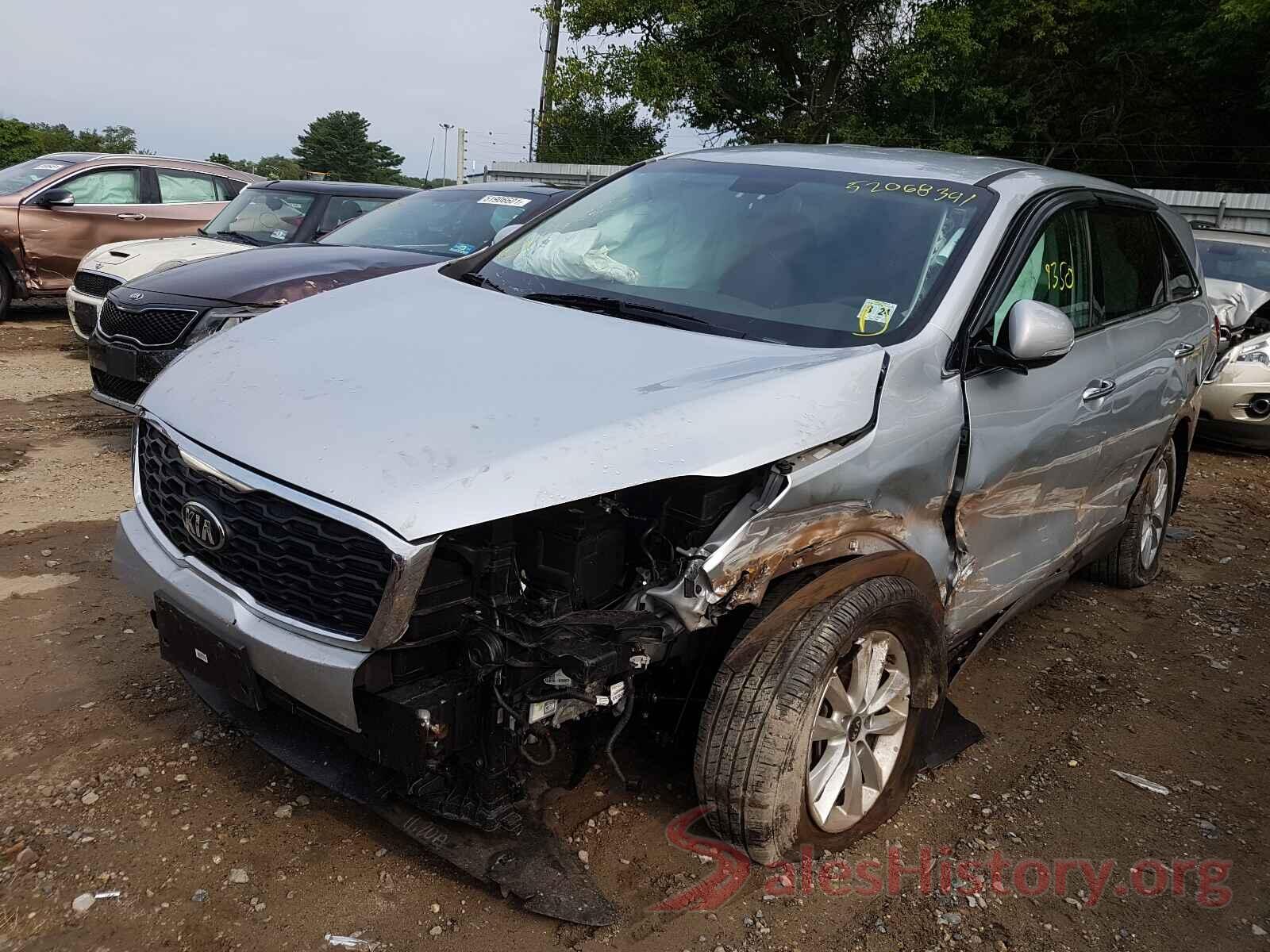 5XYPGDA39KG549753 2019 KIA SORENTO