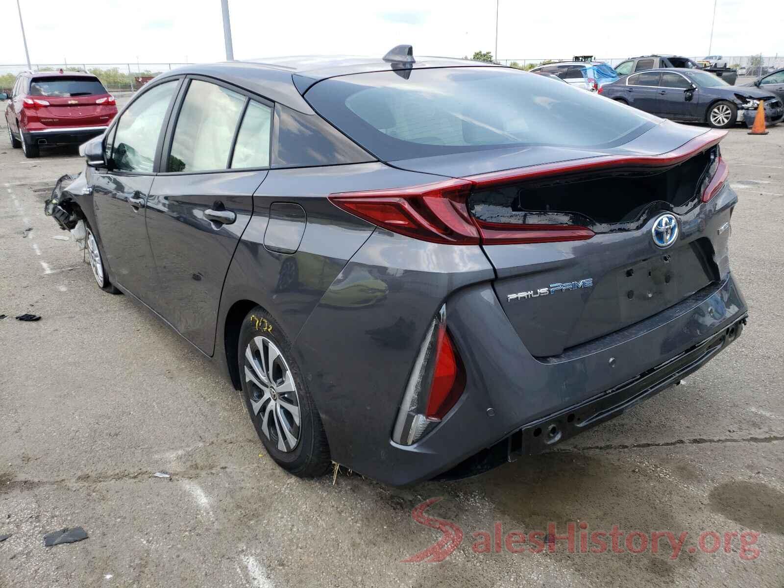 JTDKAMFP2M3172410 2021 TOYOTA PRIUS