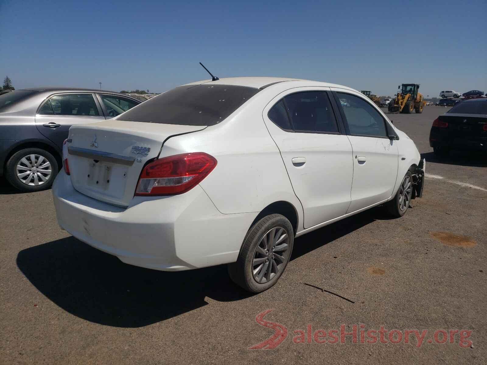 ML32F4FJXHHF06470 2017 MITSUBISHI MIRAGE