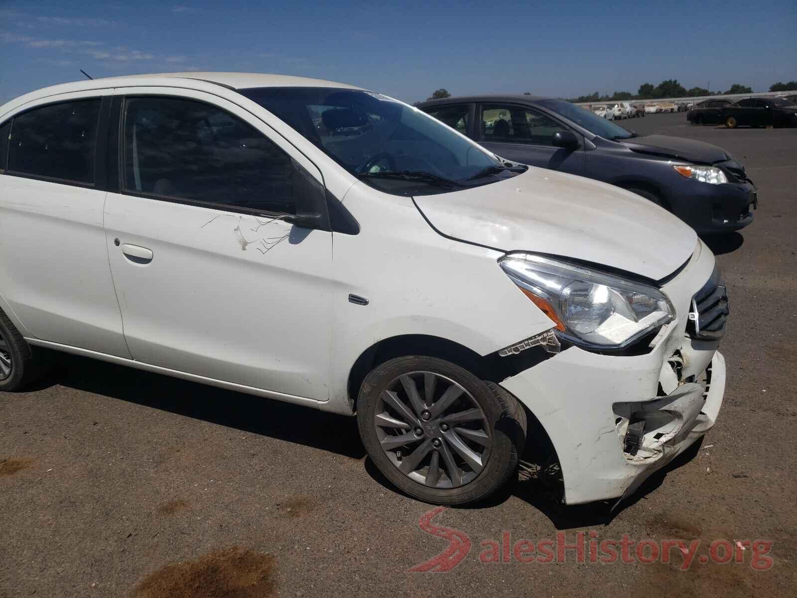 ML32F4FJXHHF06470 2017 MITSUBISHI MIRAGE