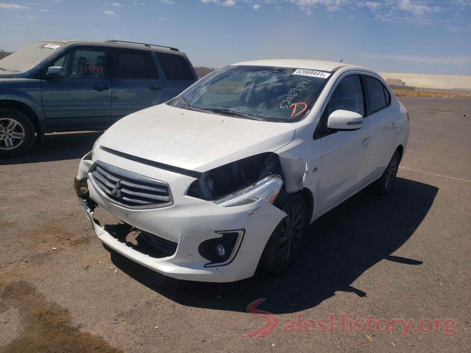 ML32F4FJXHHF06470 2017 MITSUBISHI MIRAGE