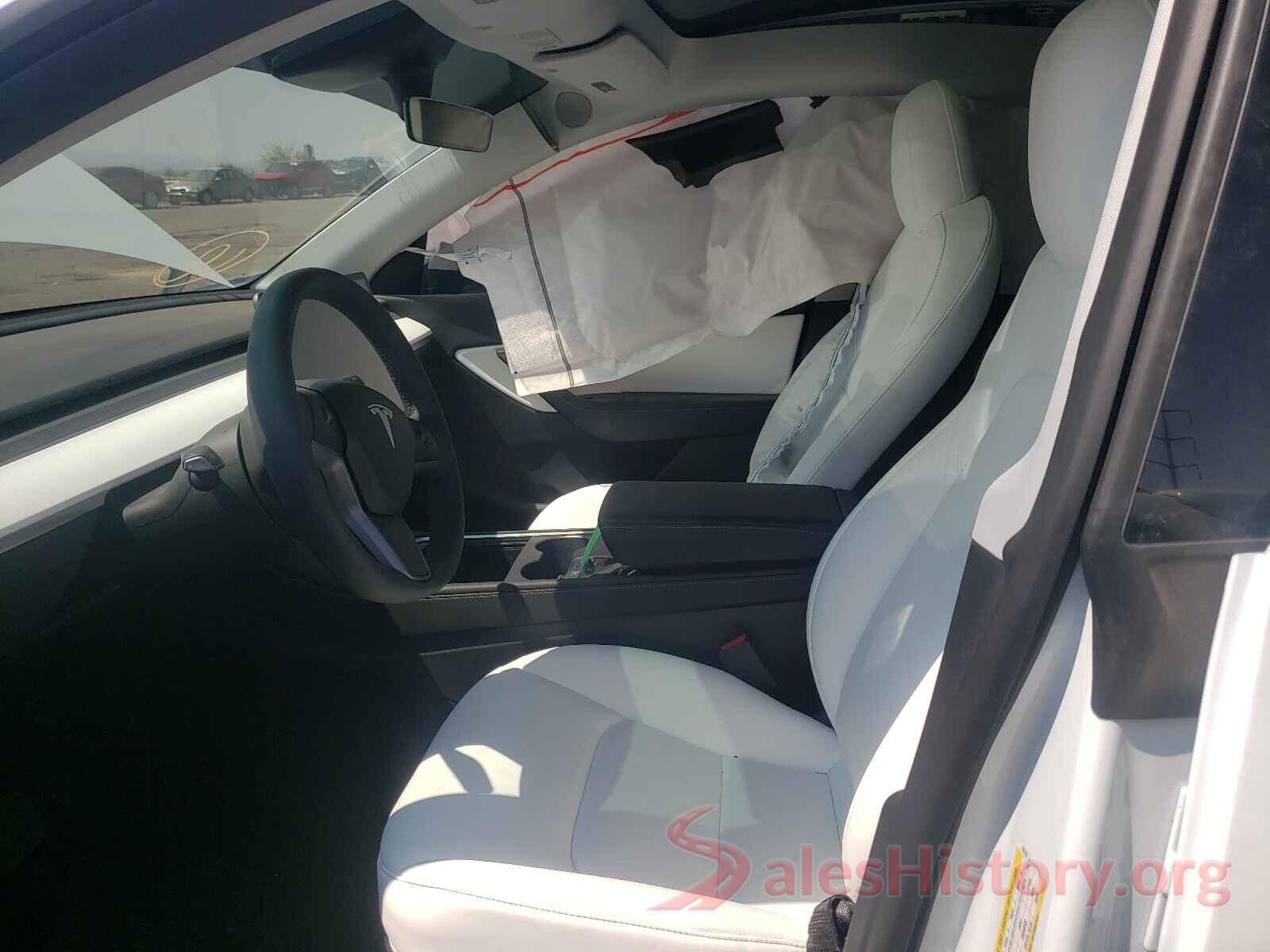 5YJYGDEE2MF186772 2021 TESLA MODEL Y