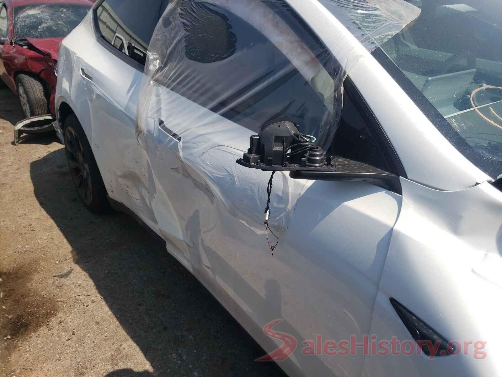 5YJYGDEE2MF186772 2021 TESLA MODEL Y