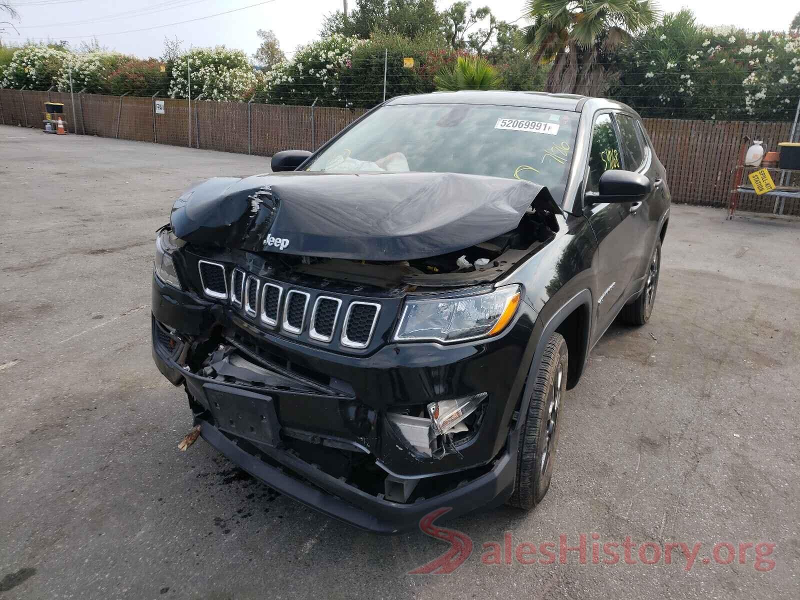 3C4NJDAB7JT190734 2018 JEEP COMPASS