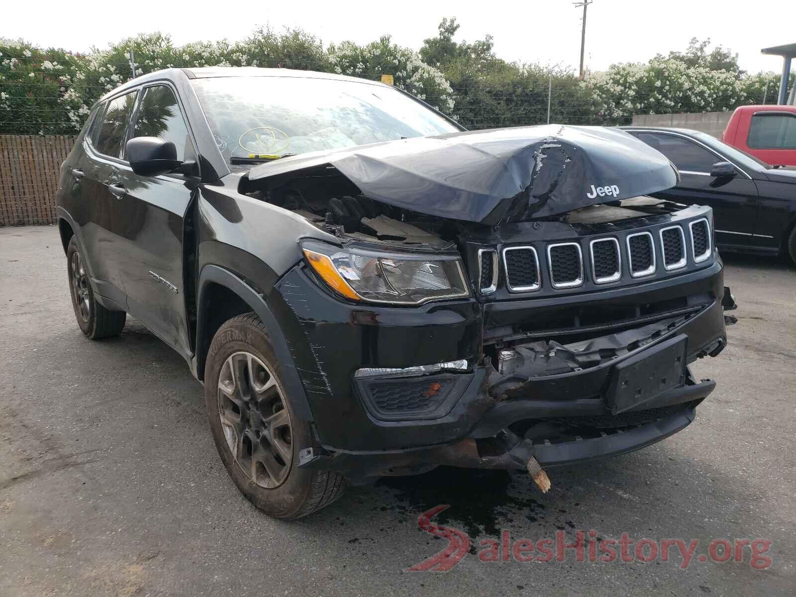 3C4NJDAB7JT190734 2018 JEEP COMPASS