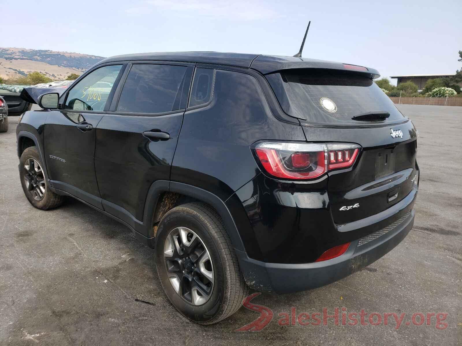 3C4NJDAB7JT190734 2018 JEEP COMPASS