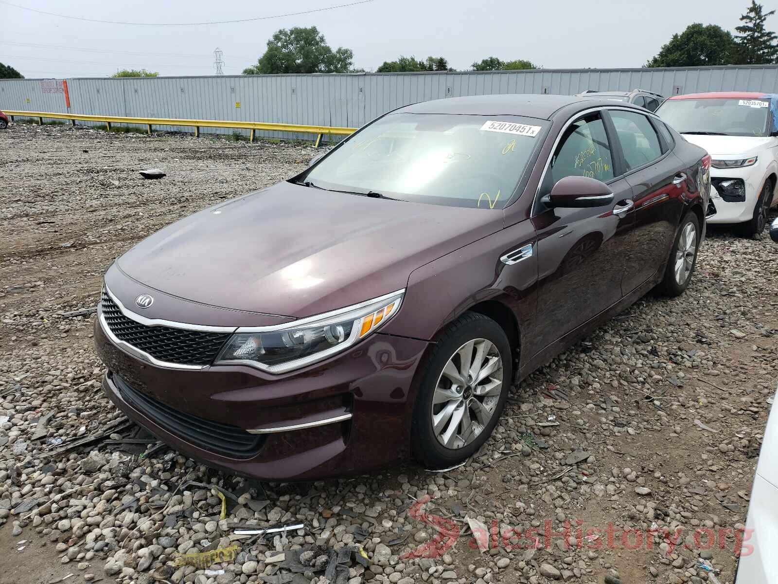 5XXGT4L33GG066649 2016 KIA OPTIMA