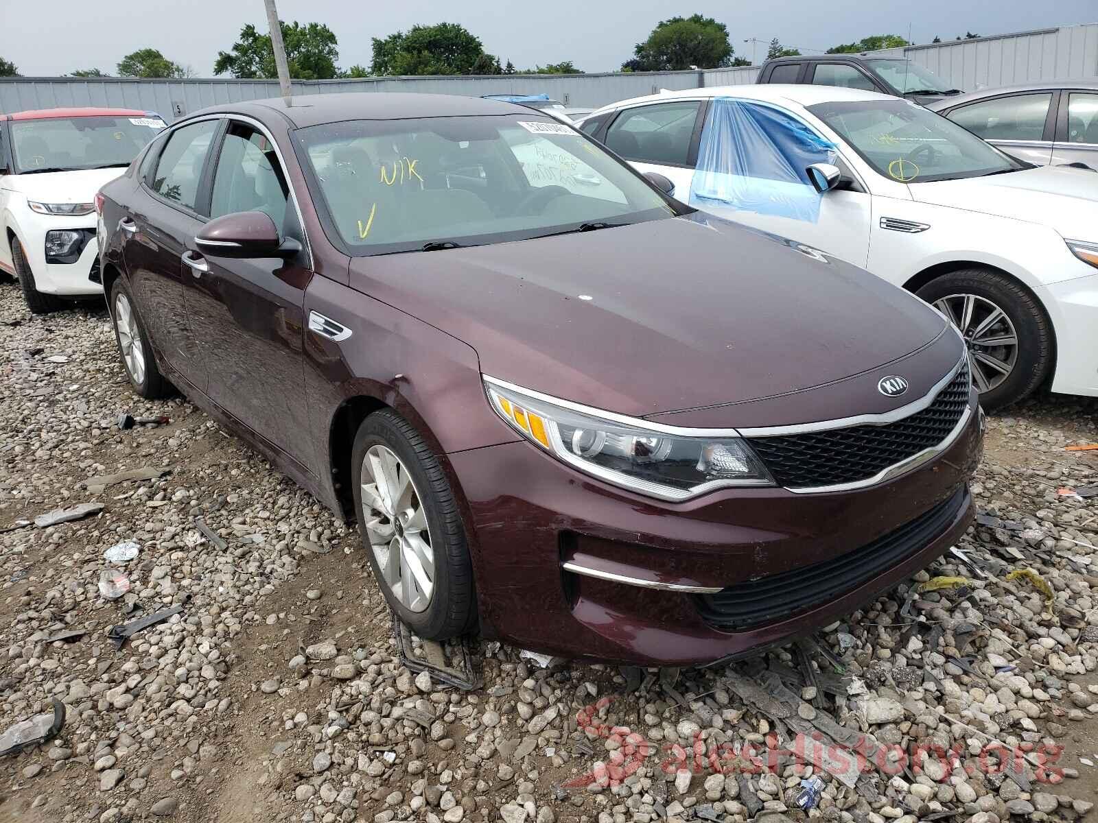 5XXGT4L33GG066649 2016 KIA OPTIMA