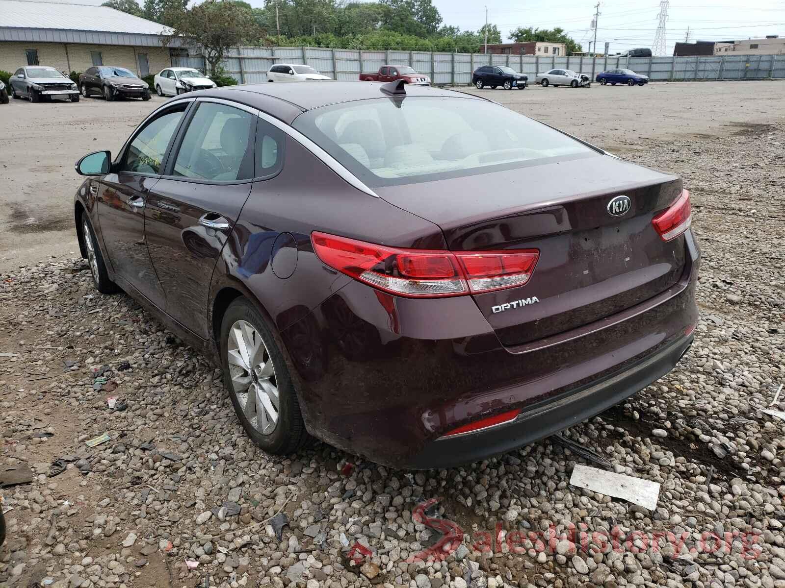 5XXGT4L33GG066649 2016 KIA OPTIMA