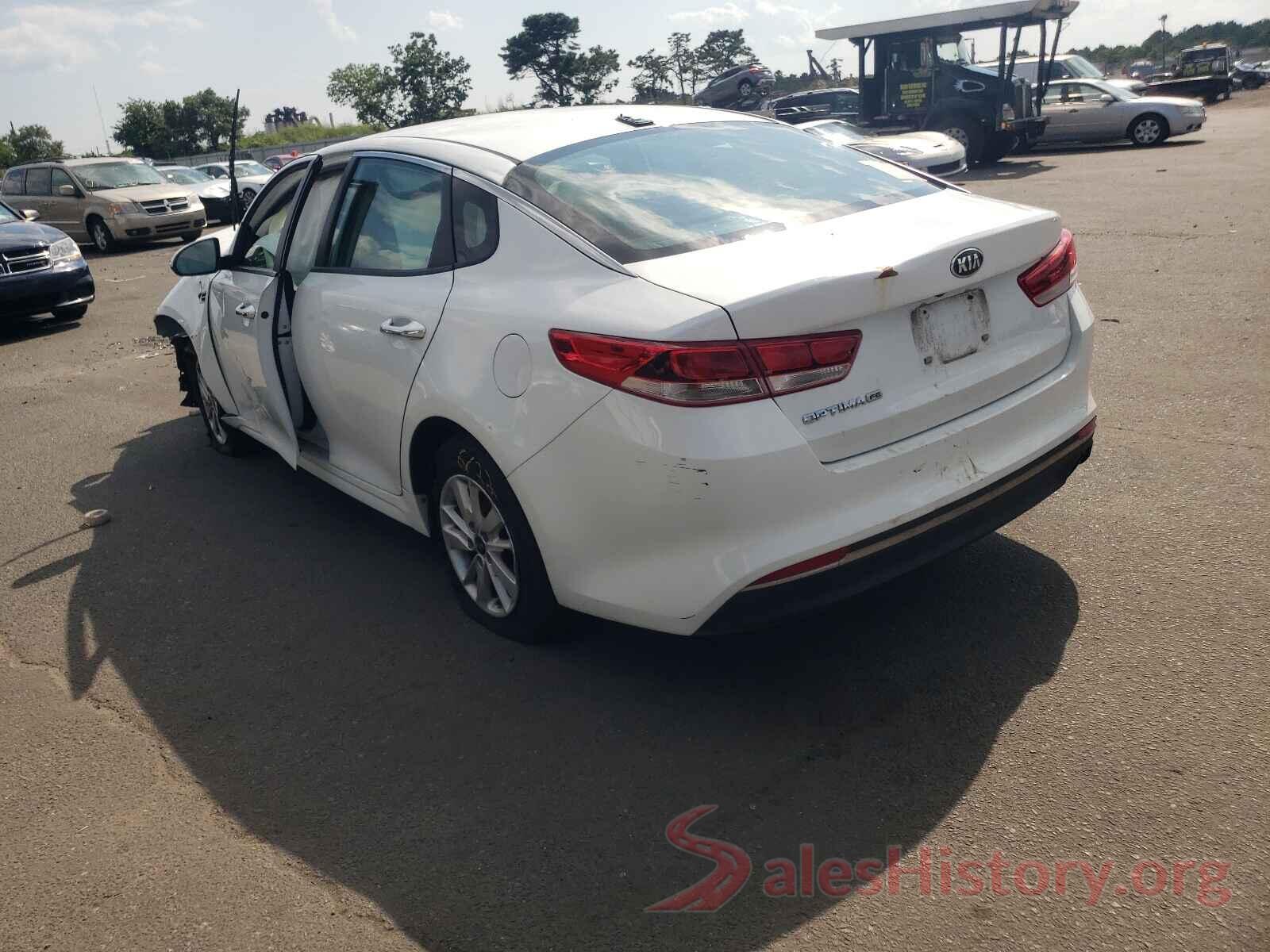 5XXGT4L33GG038947 2016 KIA OPTIMA