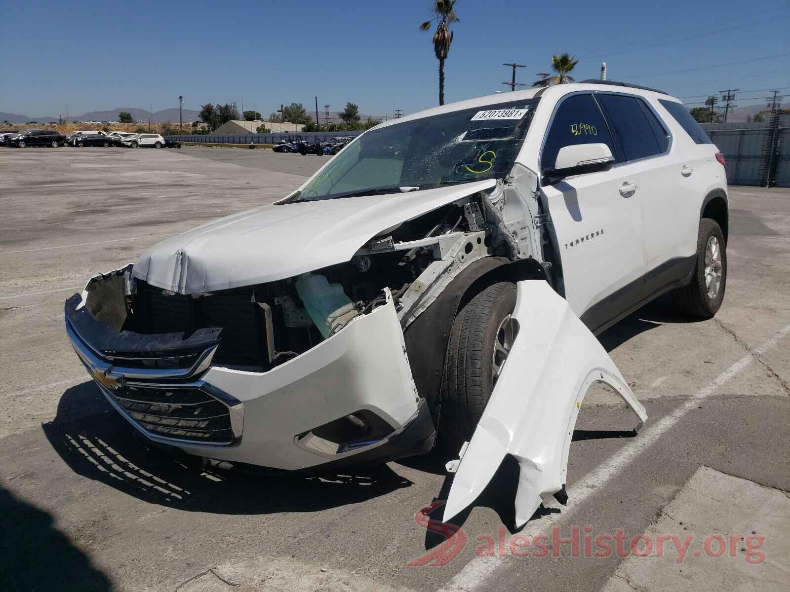 1GNERGKW6KJ267654 2019 CHEVROLET TRAVERSE