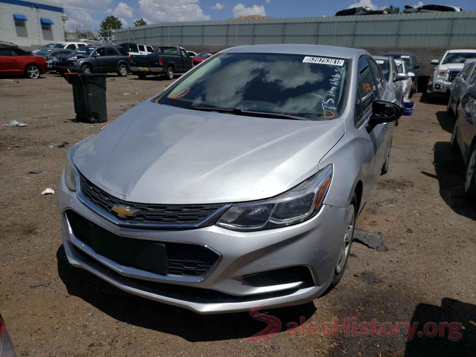 1G1BC5SMXJ7129233 2018 CHEVROLET CRUZE